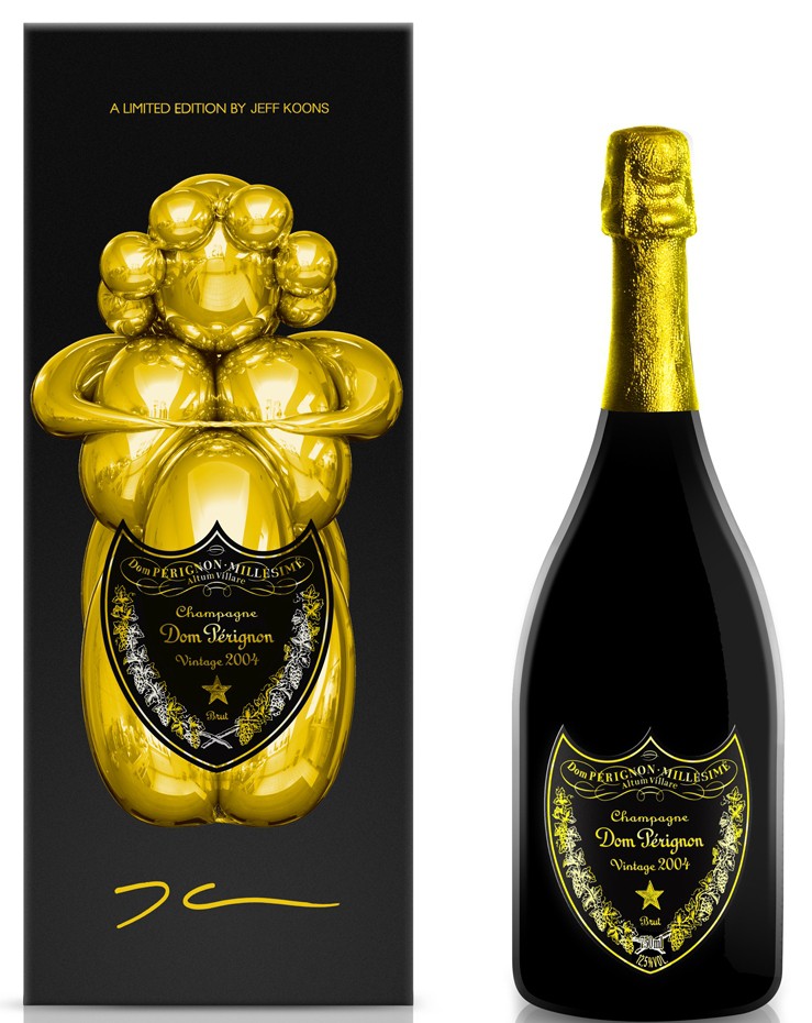 Moet and Chandon - Jeff Koons Dom Perignon Blanc Limited Edition 2004